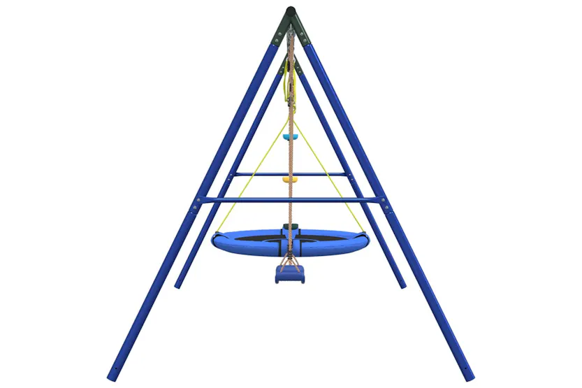 vidaXL 3283619 Outdoor Swing Set With Swing, Disc Swing, Saucer Swing vidaXL 3283619 Outdoor Swing Set With Swing, Disc Swing, Saucer Swing