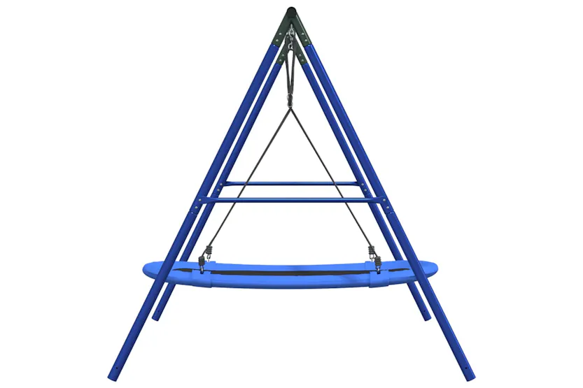 vidaXL 3283584 Outdoor Swing Set With Nest Swing vidaXL 3283584 Outdoor Swing Set With Nest Swing