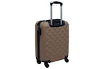 vidaXL 92423 Hardcase Trolley Brown Abs vidaXL 92423 Hardcase Trolley Brown Abs