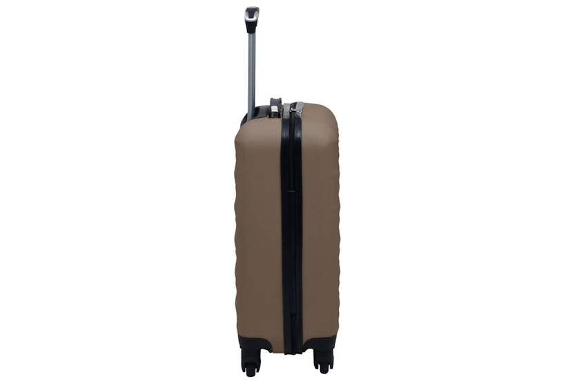 vidaXL 92423 Hardcase Trolley Brown Abs vidaXL 92423 Hardcase Trolley Brown Abs