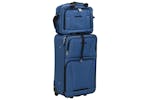 vidaXL 4002829 5 Piece Travel Luggage Set Bule Fabric vidaXL 4002829 5 Piece Travel Luggage Set Bule Fabric