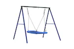 vidaXL 3283584 Outdoor Swing Set With Nest Swing vidaXL 3283584 Outdoor Swing Set With Nest Swing