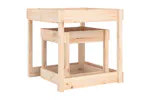 vidaXL 825051 Sand Tables 2 Pcs Solid Wood Pine vidaXL 825051 Sand Tables 2 Pcs Solid Wood Pine