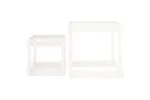 vidaXL 825052 Sand Tables 2 Pcs White Solid Wood Pine vidaXL 825052 Sand Tables 2 Pcs White Solid Wood Pine