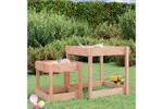 vidaXL 825056 Sand Tables 2 Pcs Solid Wood Douglas vidaXL 825056 Sand Tables 2 Pcs Solid Wood Douglas