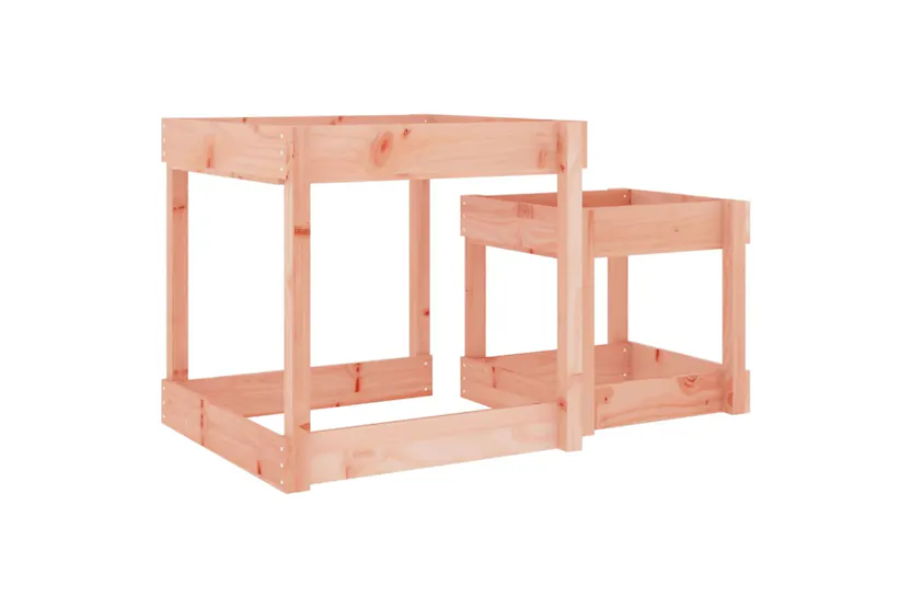 vidaXL 825056 Sand Tables 2 Pcs Solid Wood Douglas vidaXL 825056 Sand Tables 2 Pcs Solid Wood Douglas
