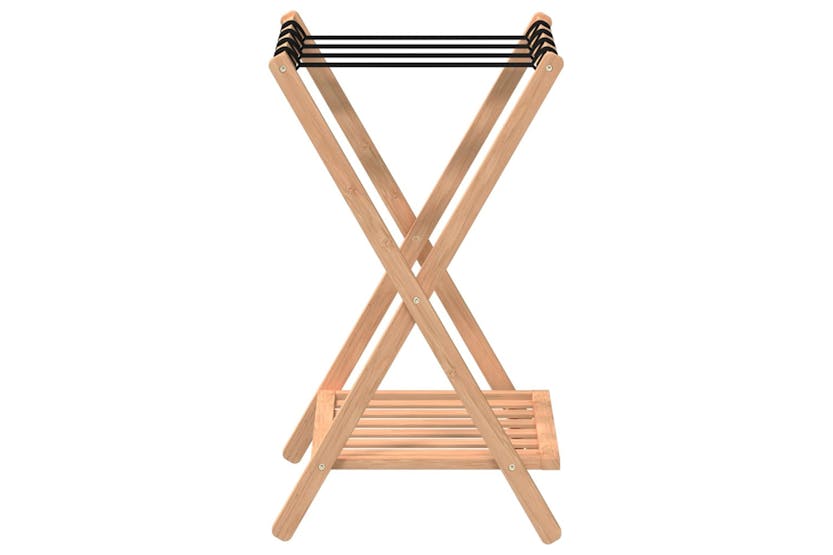 vidaXL 356365 Luggage Rack 68x38x58cm Bamboo vidaXL 356365 Luggage Rack 68x38x58cm Bamboo