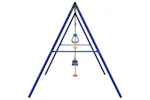vidaXL 3283612 Outdoor Swing Set With Swings. Trapeze. Disc Swing vidaXL 3283612 Outdoor Swing Set With Swings. Trapeze. Disc Swing