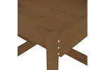 vidaXL 825054 Sand Tables 2 Pcs Honey Brown Solid Wood Pine vidaXL 825054 Sand Tables 2 Pcs Honey Brown Solid Wood Pine