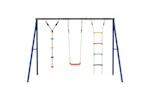 vidaXL 3283604 Outdoor Swing Set With Swing. Ladder. Disc Swing vidaXL 3283604 Outdoor Swing Set With Swing. Ladder. Disc Swing