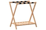 vidaXL 356365 Luggage Rack 68x38x58cm Bamboo vidaXL 356365 Luggage Rack 68x38x58cm Bamboo