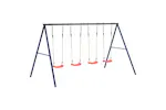 vidaXL 3283621 Outdoor Swing Set With 4 Swings vidaXL 3283621 Outdoor Swing Set With 4 Swings