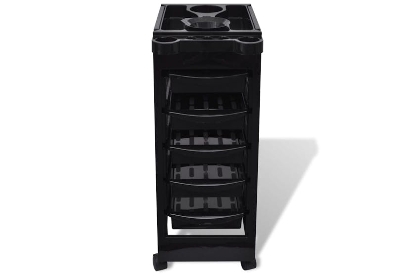 vidaXL 110104 Hair Salon Plastic Trolley With Wheels vidaXL 110104 Hair Salon Plastic Trolley With Wheels