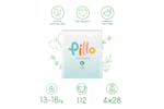 Pillo - 10419 Baby Nappies 112 Pcs Size 6 (13-18 Kg) Pillo - 10419 Baby Nappies 112 Pcs Size 6 (13-18 Kg)