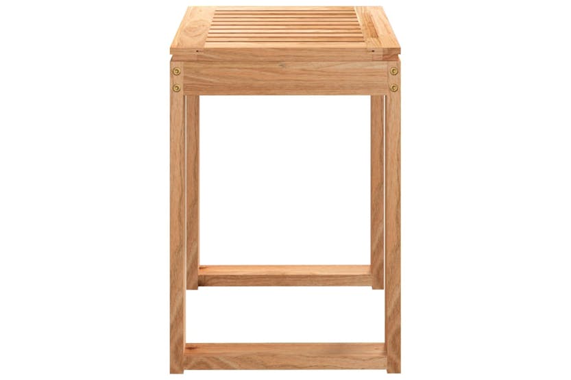 vidaXL 350344 Bathroom Stool 40x30x46cm Solid Wood Walnut vidaXL 350344 Bathroom Stool 40x30x46cm Solid Wood Walnut