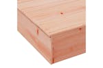vidaXL 832609 Sandpit With Cover 111x111x19.5cm Solid Wood Douglas vidaXL 832609 Sandpit With Cover 111x111x19.5cm Solid Wood Douglas