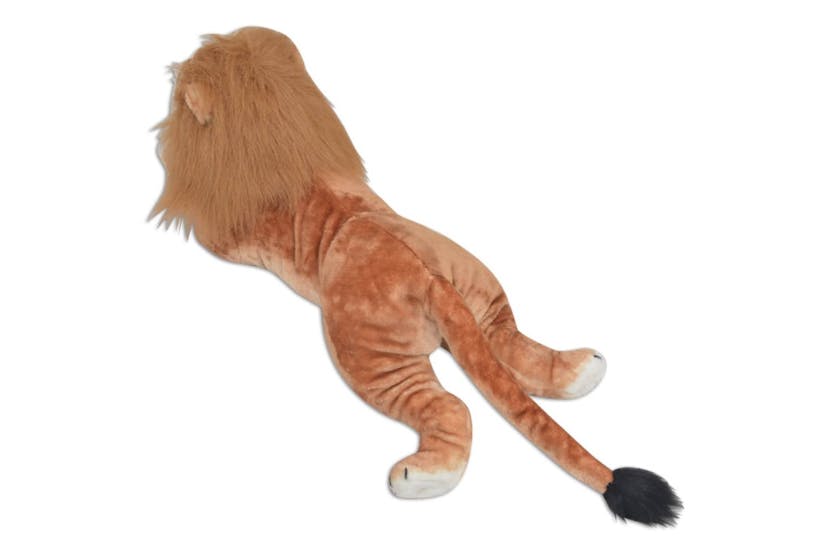 vidaXL 80167 Lion Toy Plush Brown Xxl vidaXL 80167 Lion Toy Plush Brown Xxl