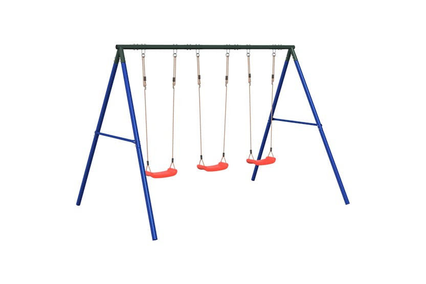 vidaXL 3283598 Outdoor Swing Set With 3 Swings vidaXL 3283598 Outdoor Swing Set With 3 Swings