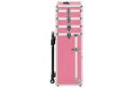 vidaXL 91813 Make-up Trolley Aluminium Pink vidaXL 91813 Make-up Trolley Aluminium Pink