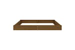vidaXL 825047 Sandbox With Seats Honey Brown Square Solid Wood Pine vidaXL 825047 Sandbox With Seats Honey Brown Square Solid Wood Pine