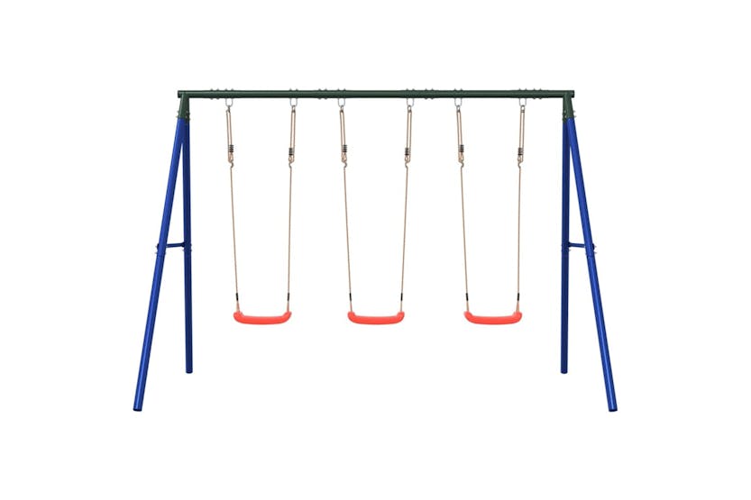vidaXL 3283598 Outdoor Swing Set With 3 Swings vidaXL 3283598 Outdoor Swing Set With 3 Swings