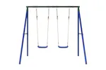 vidaXL 3283579 Outdoor Swing Set With 2 Swings vidaXL 3283579 Outdoor Swing Set With 2 Swings
