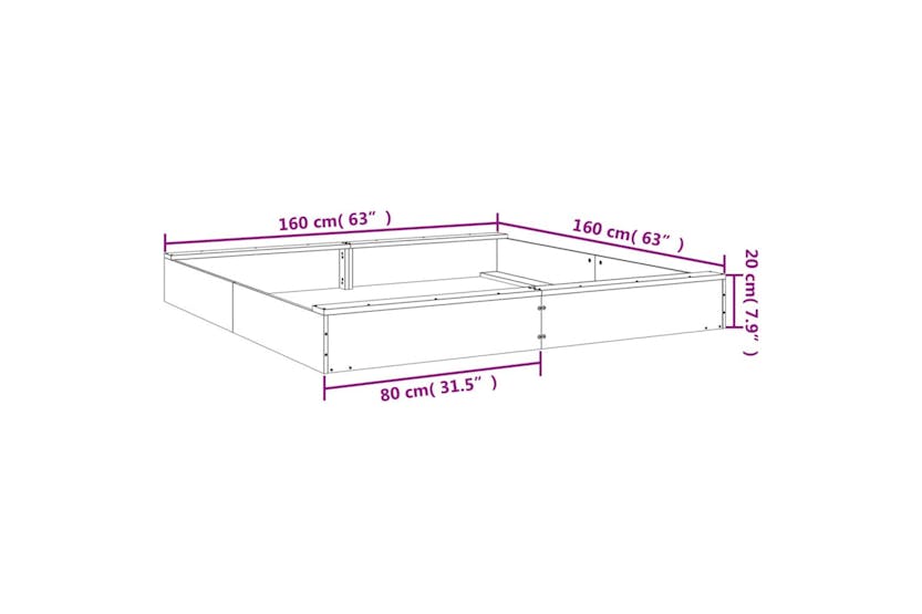 vidaXL 825040 Sandbox With Seats Honey Brown Square Solid Wood Pine vidaXL 825040 Sandbox With Seats Honey Brown Square Solid Wood Pine