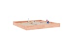 vidaXL 825049 Sandbox With Seats Square Solid Wood Douglas vidaXL 825049 Sandbox With Seats Square Solid Wood Douglas