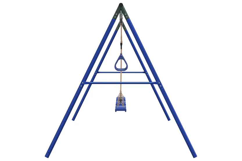 vidaXL 3283608 Outdoor Swing Set With Swings And Trapeze vidaXL 3283608 Outdoor Swing Set With Swings And Trapeze
