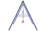 vidaXL 3283603 Outdoor Swing Set With Swing. Trapeze. Disc Swing vidaXL 3283603 Outdoor Swing Set With Swing. Trapeze. Disc Swing