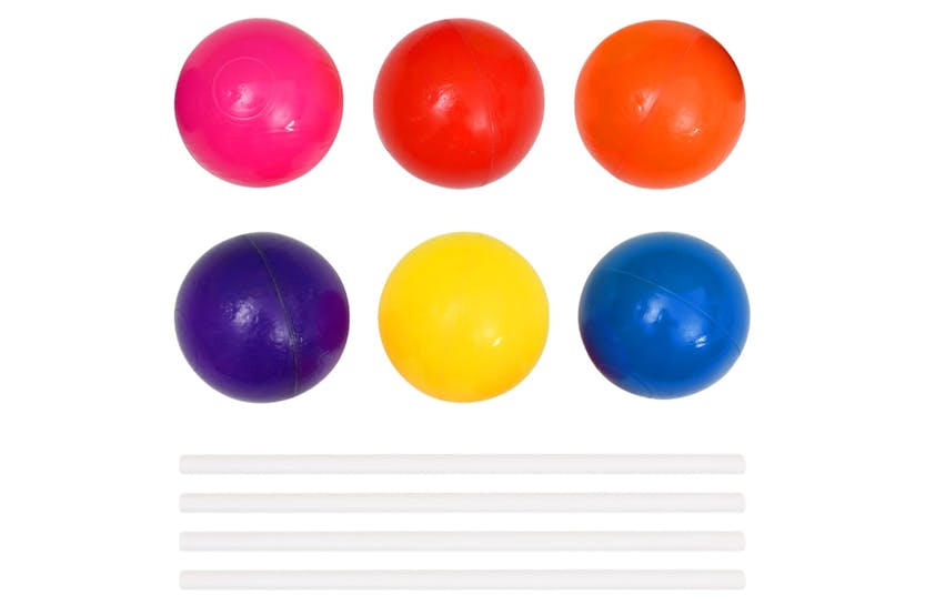 vidaXL 3107718 Ball Pool With 300 Balls For Kids 75x75x32cm vidaXL 3107718 Ball Pool With 300 Balls For Kids 75x75x32cm