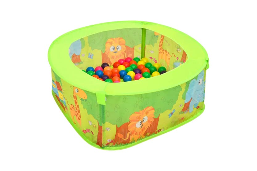 vidaXL 3107718 Ball Pool With 300 Balls For Kids 75x75x32cm vidaXL 3107718 Ball Pool With 300 Balls For Kids 75x75x32cm