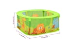 vidaXL 3107720 Ball Pool With 300 Balls For Kids 75x75x32cm vidaXL 3107720 Ball Pool With 300 Balls For Kids 75x75x32cm