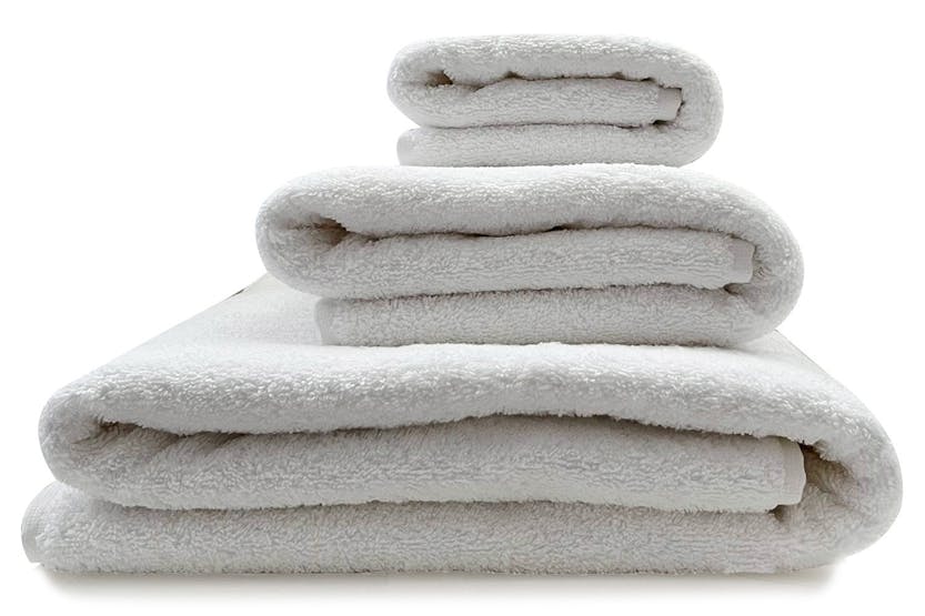 Cotton Terry Hand Towel | White Cotton Terry Hand Towel | White