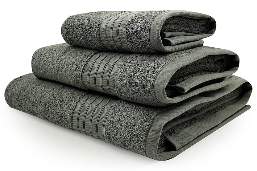 Cotton Terry Hand Towel | Khaki Cotton Terry Hand Towel | Khaki