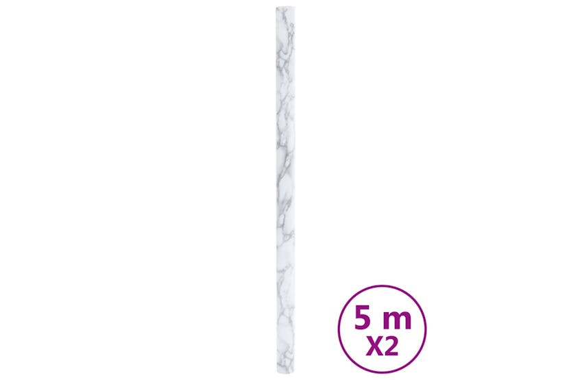 vidaXL 3206486 Furniture Stickers Self-adhesive Marble White 90x500cm Pvc vidaXL 3206486 Furniture Stickers Self-adhesive Marble White 90x500cm Pvc