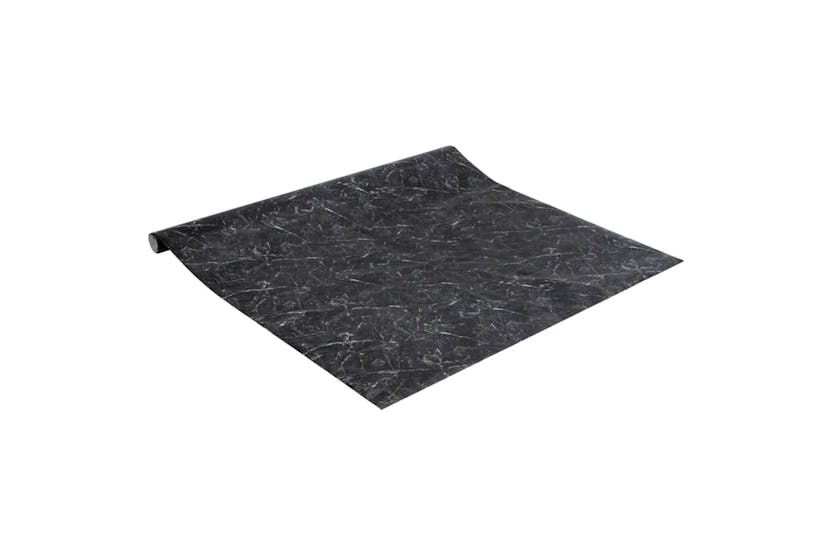 vidaXL 3206489 Furniture Stickers Self-adhesive Marble Black 90x500cm Pvc vidaXL 3206489 Furniture Stickers Self-adhesive Marble Black 90x500cm Pvc