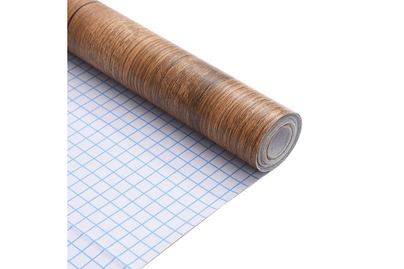 vidaXL 155767 Furniture Sticker Self-adhesive Wooden Look 90x500cm Pvc vidaXL 155767 Furniture Sticker Self-adhesive Wooden Look 90x500cm Pvc
