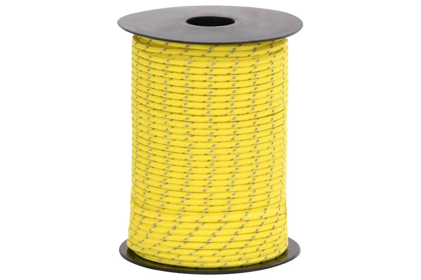 vidaXL 4008121 Tent Guy Rope With Reflective Strips And Spanners 50 M 3mm vidaXL 4008121 Tent Guy Rope With Reflective Strips And Spanners 50 M 3mm