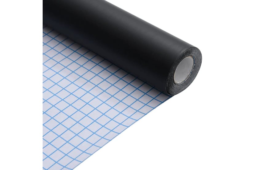 vidaXL 3206482 Furniture Stickers Self-adhesive Matte Black 90x500cm Pvc vidaXL 3206482 Furniture Stickers Self-adhesive Matte Black 90x500cm Pvc