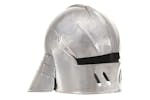 vidaXL 286215 Medieval Knight Helmet Antique Replica Larp Silver Steel vidaXL 286215 Medieval Knight Helmet Antique Replica Larp Silver Steel