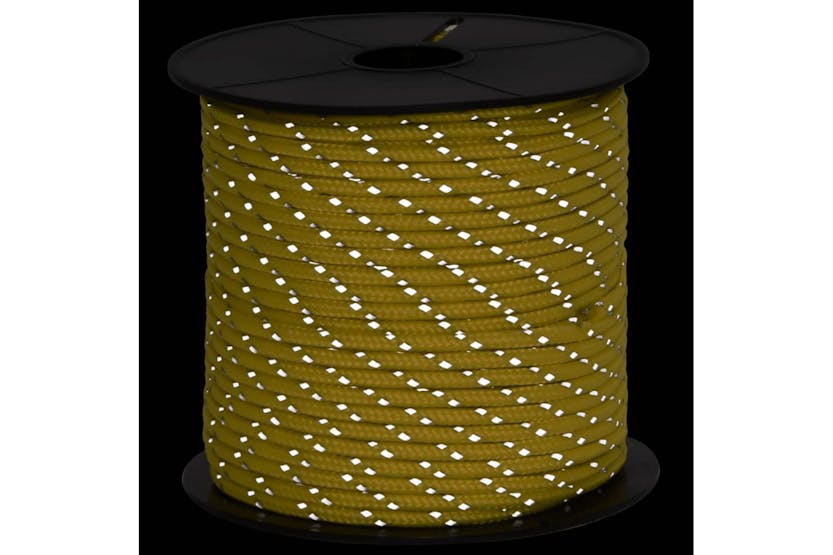 vidaXL 4008126 Tent Guy Rope With Reflective Strips And Spanners 50 M 4mm vidaXL 4008126 Tent Guy Rope With Reflective Strips And Spanners 50 M 4mm