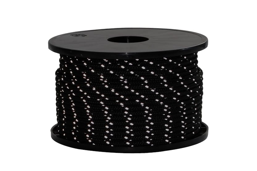 vidaXL 4008130 Tent Guy Rope With Reflective Strips And Spanners 50 M 5mm vidaXL 4008130 Tent Guy Rope With Reflective Strips And Spanners 50 M 5mm