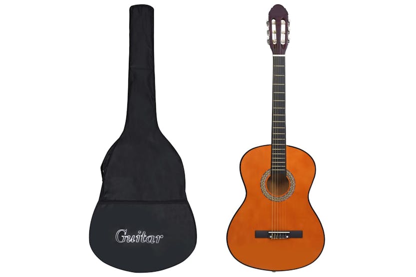 vidaXL 3055601 Classical Guitar For Beginner With Bag 4/4 39" vidaXL 3055601 Classical Guitar For Beginner With Bag 4/4 39"