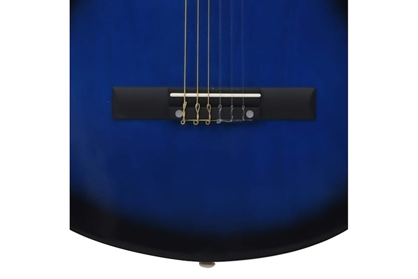 vidaXL 70134 Western Classical Cutaway Guitar With 6 Strings Blue Shaded 38 vidaXL 70134 Western Classical Cutaway Guitar With 6 Strings Blue Shaded 38