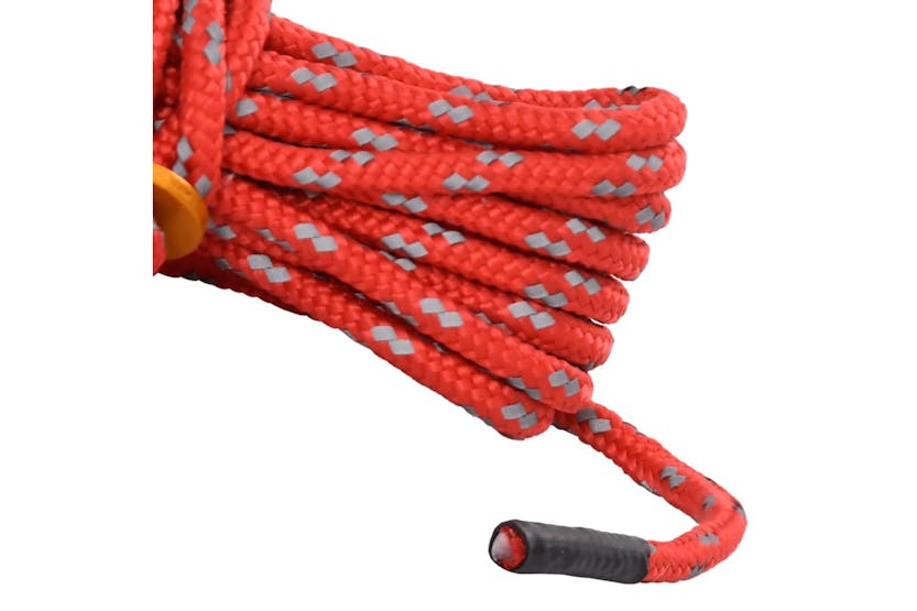 vidaXL 4008134 Tent Guy Ropes With Spanners Reflective 8 Pcs 4 M 4mm vidaXL 4008134 Tent Guy Ropes With Spanners Reflective 8 Pcs 4 M 4mm