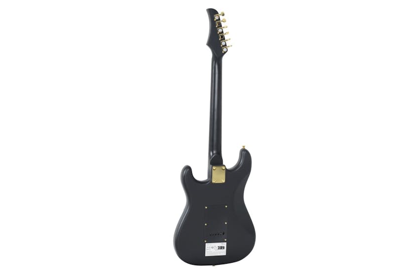 vidaXL 70194 Electric Guitar For Beginner With Bag Black And Gold 4/4 39" vidaXL 70194 Electric Guitar For Beginner With Bag Black And Gold 4/4 39"