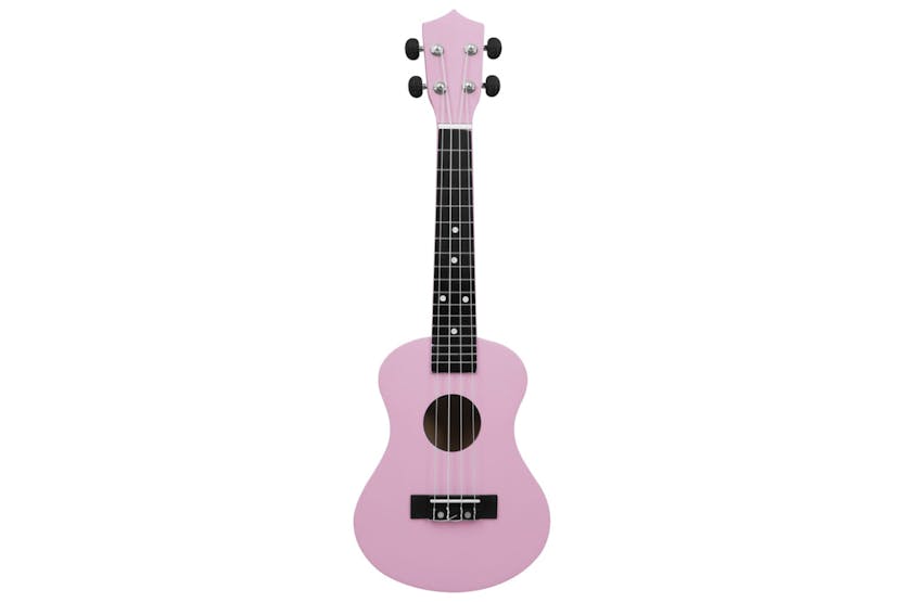 vidaXL 70153 Soprano Ukulele Set With Bag For Kids Pink 23" vidaXL 70153 Soprano Ukulele Set With Bag For Kids Pink 23"