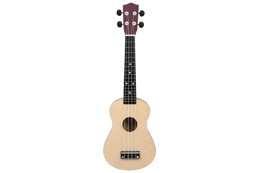 vidaXL 70151 Soprano Ukulele Set With Bag For Kids Light Wood 23" vidaXL 70151 Soprano Ukulele Set With Bag For Kids Light Wood 23"
