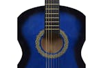 vidaXL 70108 Classical Guitar For Beginner Blue 4/4 39" Basswood vidaXL 70108 Classical Guitar For Beginner Blue 4/4 39" Basswood